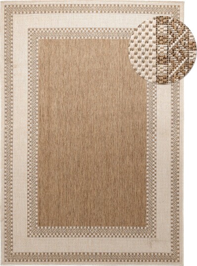 Innendørs/Utendørs tepper Sousse brun Størrelse: 240 x 340 cm Innendørs/Utendørs tepper Sousse brun Størrelse: 240 x 340 cm