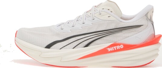 Joggesko Puma Deviate NITRO 4 Puma White/ Ultra Red EUR 42.5