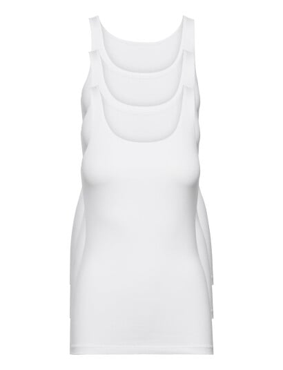 Decoy Decoy Singlet 3 Pack Gots   White   XL