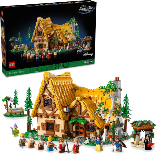 LEGO Disney 43242 Snøhvit og de syv dvergenes hytte