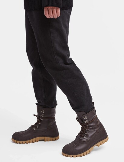 Stutterheim Patrol Boot Coffee Leather   Brown   43