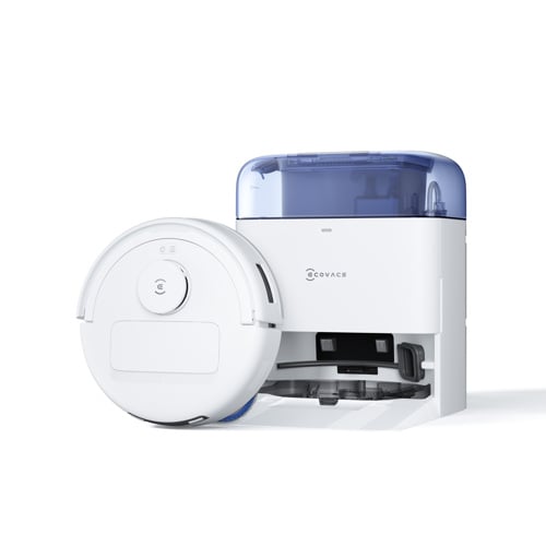 Ecovacs Deebot Mini Robotstøvsuger Blå med Laser Navigasjon og Våt Mopping Ecovacs Deebot Mini Robotstøvsuger Blå med Laser Navigasjon og Våt Mopping