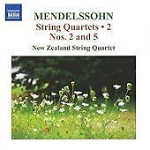 MediaTronixs New Zealand String Quartet : String Quartets: Nos 2 and 5 - Volume 2 CD (2009) Pre-Owned