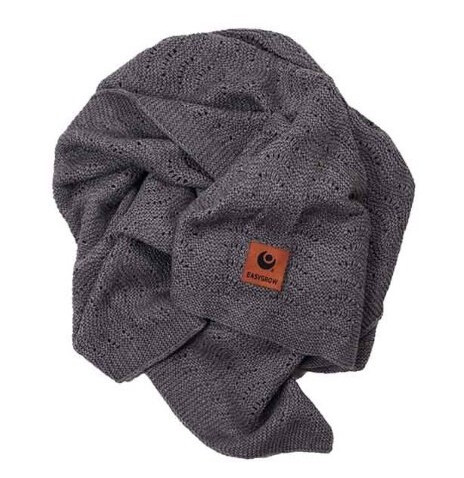 Easygrow Grandma Wave Babyteppe  Dark Grey 100947
