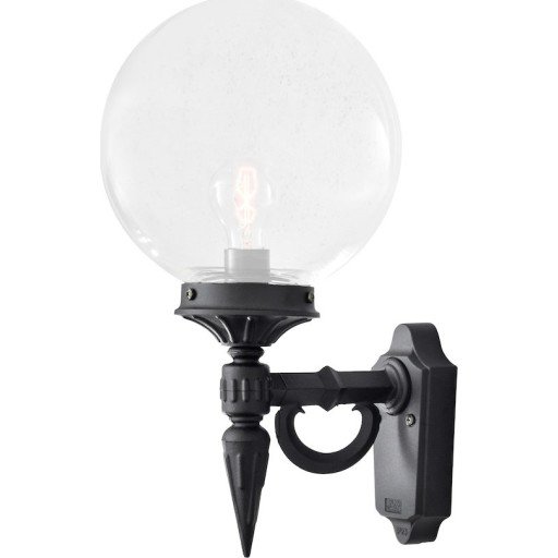 Konstsmide Orion vegglampe E27 svart. Maks 60W. 496-750 Konstsmide Orion vegglampe E27 svart. Maks 60W. 496-750