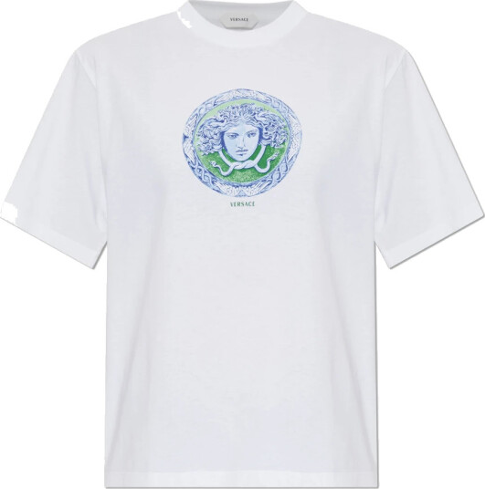 Versace Dame Topper Hvit M, Versace Dame Topper Hvit M,