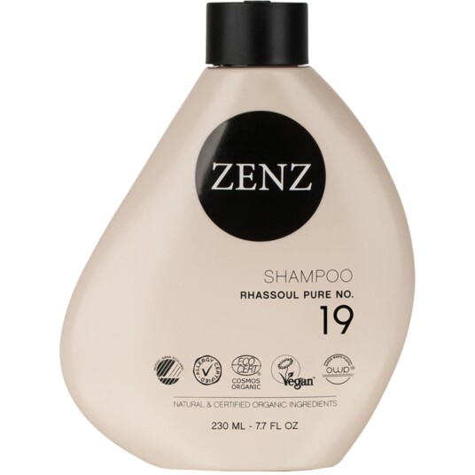 Zenz Rhassoul Pure Behandling Shampoo 230 ml for Tørt og Krøllete Hår Zenz Rhassoul Pure Behandling Shampoo 230 ml for Tørt og Krøllete Hår