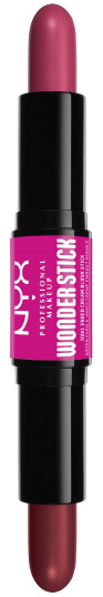 NYX Professional Makeup Wonder Stick Dual-Ended Cream Blush Stick 04 Deep Magenta + Ginger NYX Professional Makeup Wonder Stick Dual-Ended Cream Blush Stick 04 Deep Magenta + Ginger