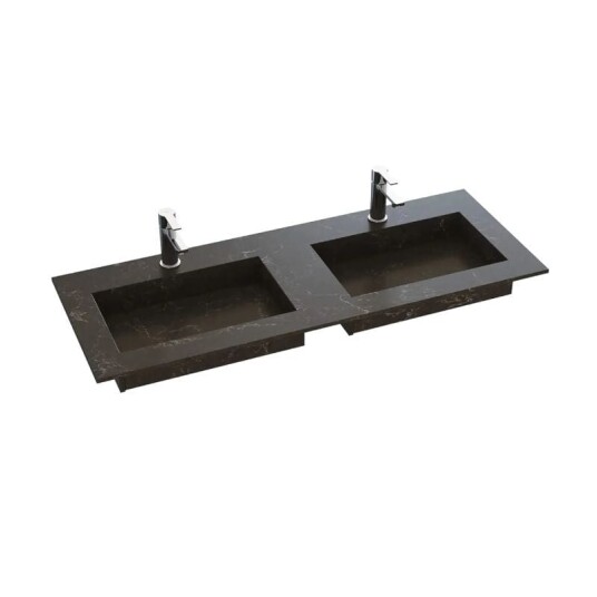 Dansani Inzo Angular D45,50cm Silestone Calypso 180-199cm Dobbel