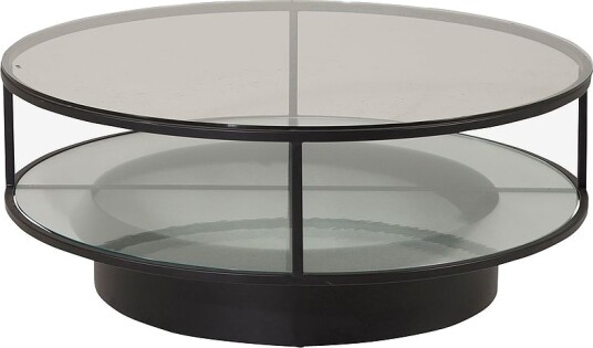 Furniture FashionSofabord Falsterbo Ø 100 cmTransparentSofabord Furniture FashionSofabord Falsterbo Ø 100 cmTransparentSofabord