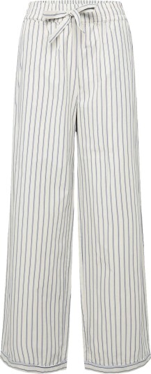 Organic Basics Core Sleep Poplin Pants 2.0 CLOUDY BLUE STRIPE XS Organic Basics Core Sleep Poplin Pants 2.0 CLOUDY BLUE STRIPE XS