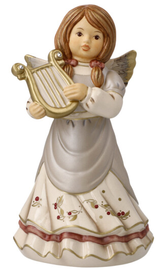 Goebel Winter Berry engel Heavenly Harp Play med Swarovski®-krystall 15 cm Goebel Winter Berry engel Heavenly Harp Play med Swarovski®-krystall 15 cm