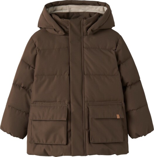 Lil"Atelier Nmmlamedow03 Puffer Jkt Fo Lil Brown 104