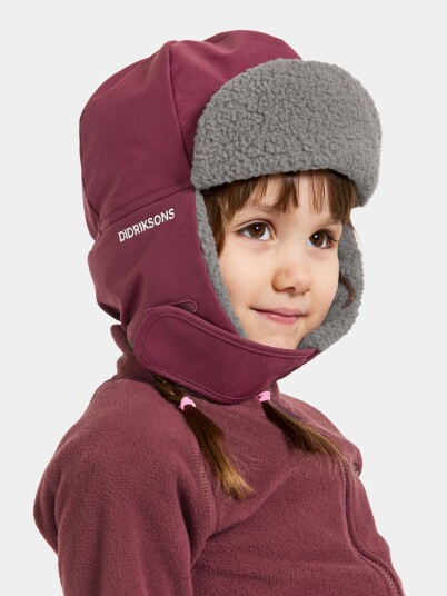 Didriksons Biggles Cap 6 Rusty Wine Rusty Wine 52