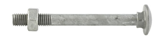 Mft Låseskrue vf m10x180d flagg a1 m/mutter delgjenget din603/934 Mft Låseskrue vf m10x180d flagg a1 m/mutter delgjenget din603/934