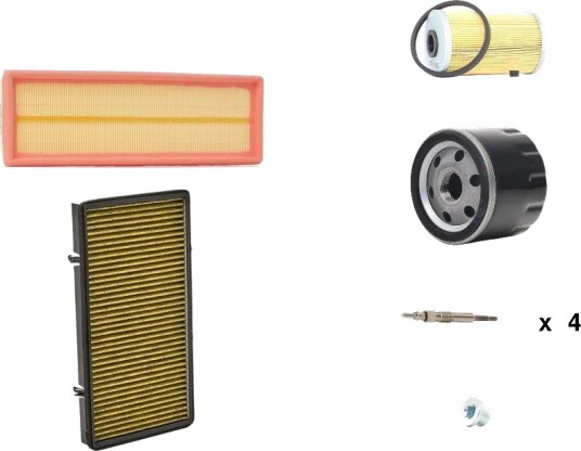 Servicepakke RIDEX 4682P19915