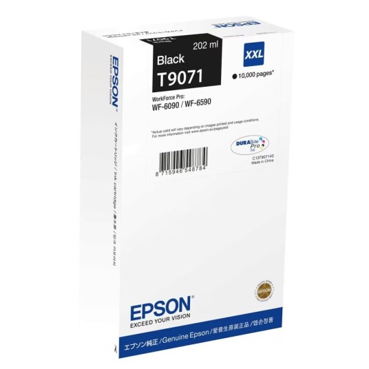 Original blekkpatron Epson C13T90714N Sort Original blekkpatron Epson C13T90714N Sort