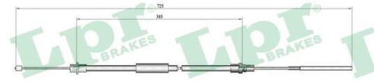 Bremsewire LPR C0650B Bremsewire LPR C0650B