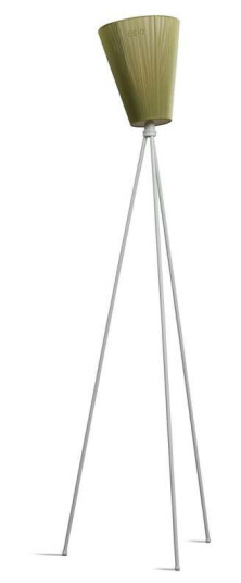 Northern Oslo Wood Gulvlampe Light Grey/Olive