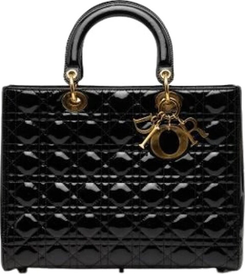 Dior Vintage Dame Svart