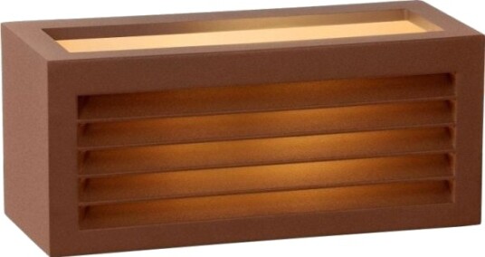 Utvendig Vegglampe Lucide Dimo 27853/01/97 Brun