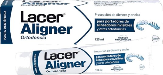 Ortodontisk tannkrem LACER Aligner Ortodoncia Tannkrem 125 ml.