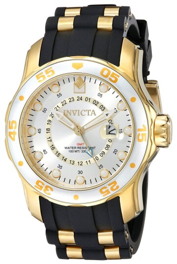 Invicta Herreklokke 6995 Pro Diver Sølvfarget/Gulltonet stål Ø48 mm Invicta Herreklokke 6995 Pro Diver Sølvfarget/Gulltonet stål Ø48 mm