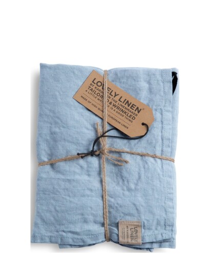 Lovely Linen Misty Kitchen Towel - Blue - 45X70CM