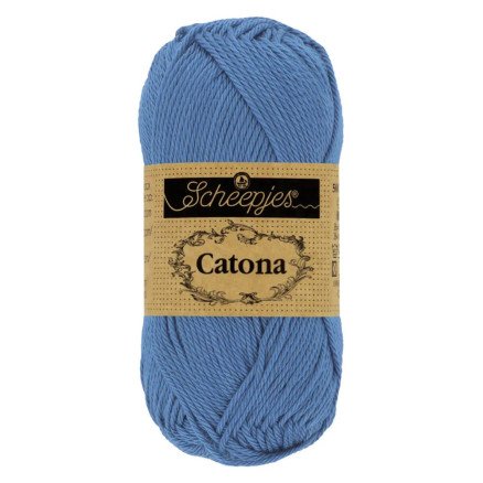 Scheepjes Catona Garn 261 Capri Blå - 10g