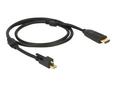 Delock 2 m DisplayPort til HDMI Adapterkabel med 4K-Støtte
