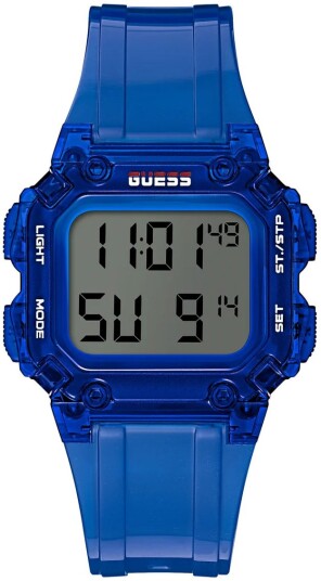 Guess Herreklokke GW0270G3 Stealth LCD/Resinplast