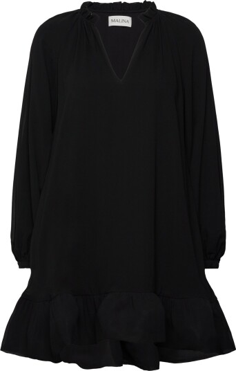 Alva frill detailed mini dress