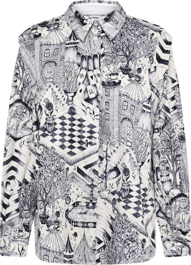 Nümph Nugardenia Ls Shirt White 38