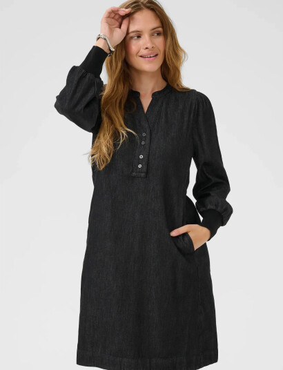 Culture Cuhilka Arpa Short Dress - Black - XS