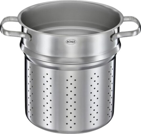 Rosle Pastagryte Elegance 5 Liter 30,5 X 29 Cm Rustfritt Stål Sølv 3 Deler