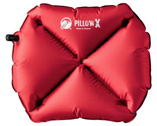 Klymit Pillow X Red/Gray R Rød