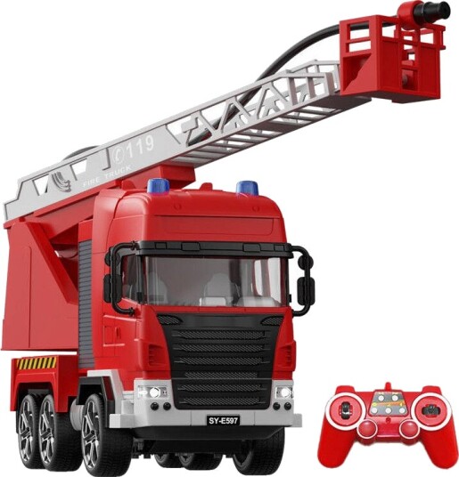 Double Eagle E597 003 RC Brannbil 120 Radiostyrt Bil Rød Double Eagle E597 003 RC Brannbil 120 Radiostyrt Bil Rød