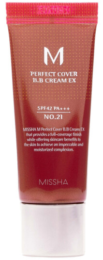 MISSHA M Perfect Cover B.B Cream Spf42 / Pa+++ No.21 Light Beige