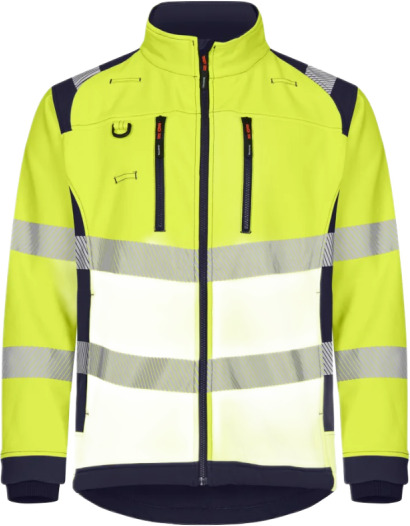 Tranemo Vision HV 433248 - Hi-Vis - Softshelljakke