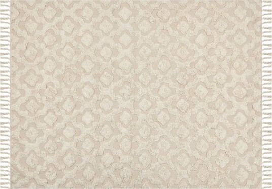 Aksaray Bomullsteppe 160x230 cm - Beige