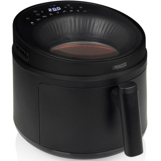 Princess Airfryer Cyclonic Vision 5L 1500W Svart med 8 Programmer