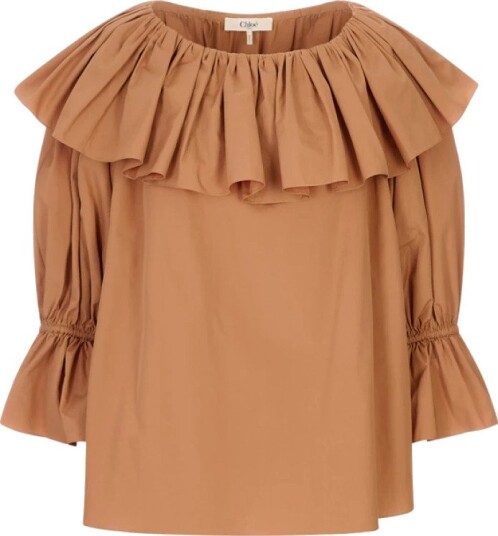 Chloé Dame Bluser & Skjorter Brun S,