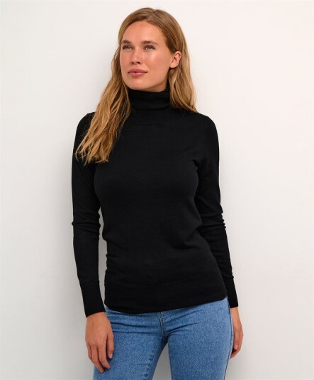 Kaffe Clothing Kaffe Astrid Roll Neck Svart L
