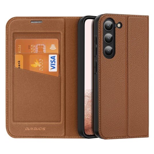 Dux Ducis Samsung Galaxy S23 Plus Etui Skin X2 Series Brun