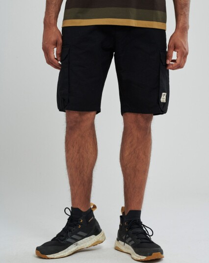 Fat Moose Tap Cargo Shorts Svart Fat Moose Tap Cargo Shorts Svart