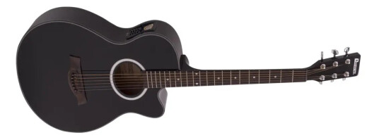 Dimavery Aw-400 Westerngitar, Svart Dimavery Aw-400 Westerngitar, Svart