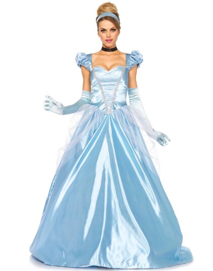 Cinderella Askepott Luksuskostyme Strl M