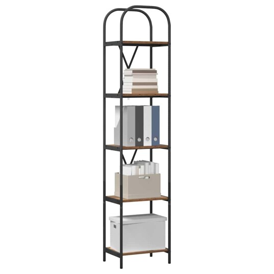  Bokhylle Gammelt tre 40 x 30 x 183 cm Konstruert tre