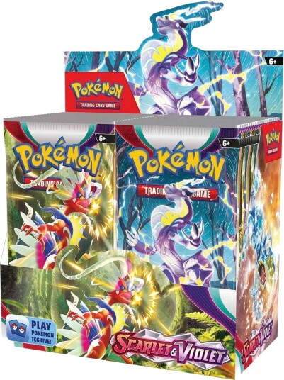 Scarlet & Violet Booster Display Box Pokemon TCG - Kortspill fra Outland