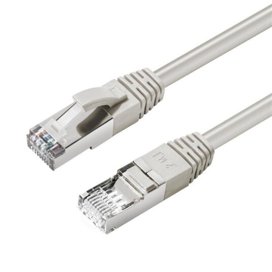 MICROCONNECT S/FTP CAT6 0.25m Grey LSZH